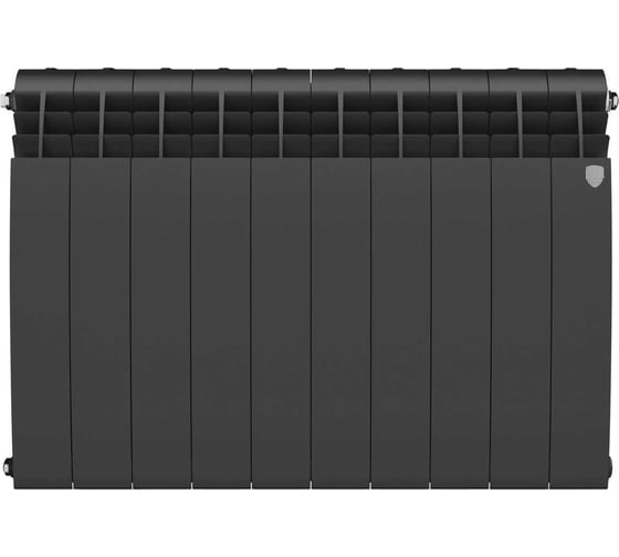 Радиатор биметаллический ROYAL THERMO BILINER B 500 черный, 10 секц. НС-1682285