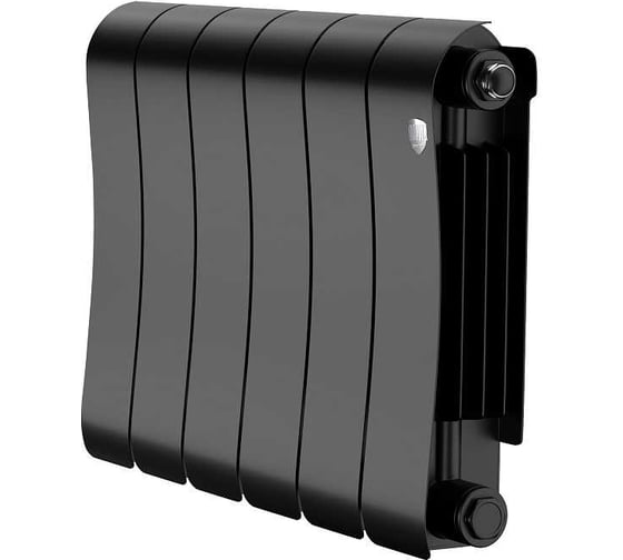 Радиатор биметаллический Royal Thermo Infinity 300 Noir Sable 6 секций НС-1683693 1