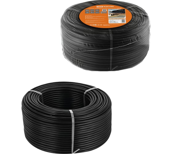 Нагревательная кабльная секция TDM ELECTRIC СН-25-1100, L 44 м, S 3.7-4.4 м2, 1100 Вт, SQ2521-0003 1