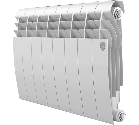 Биметаллический радиатор ROYAL THERMO BILINER B 350 белый, 8 секц. НС-1682241 1