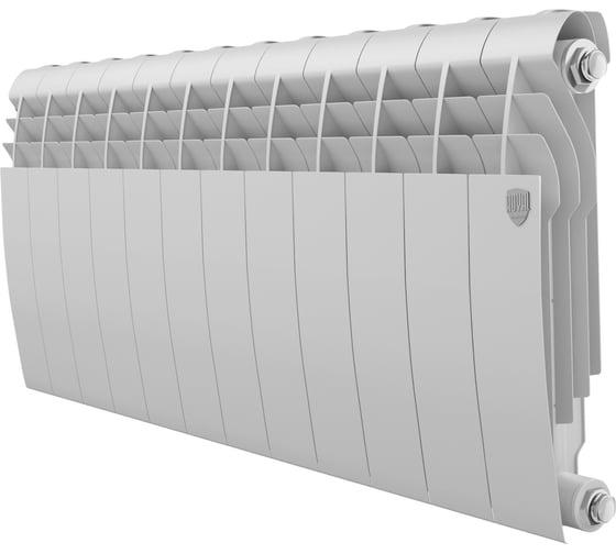 Биметаллический радиатор ROYAL THERMO BILINER B 350 белый, 12 секц. НС-1682238 1