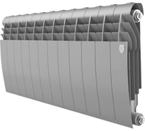 Биметаллический радиатор ROYAL THERMO BILINER B 350 серебристый, 12 секц. НС-1682247