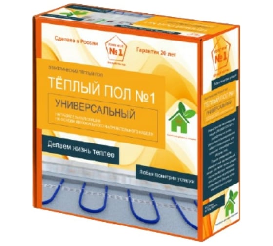Нагревательная секция FIRST HEAT "Теплый пол №1" СТСП-64,3-900 4630024500314
