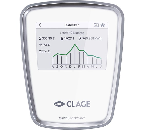 Проточный водонагреватель Clage Comfort DSX Touch NEW 3200-36600