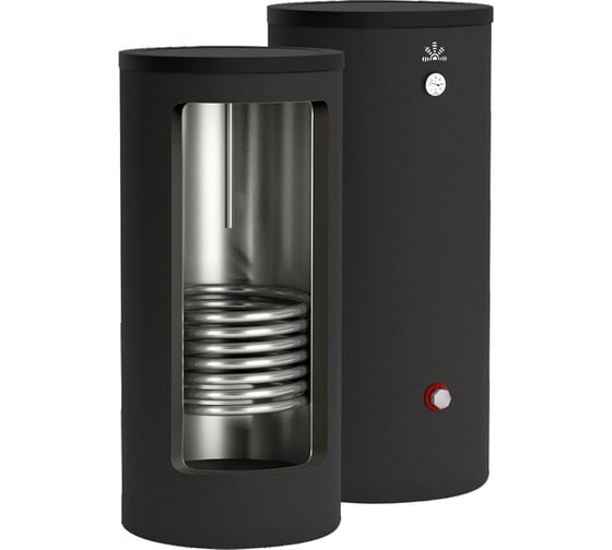 Бойлер напольный GEKON B01S 210 л, с 1-м ТО, 20 кВт, INOX GK2101S