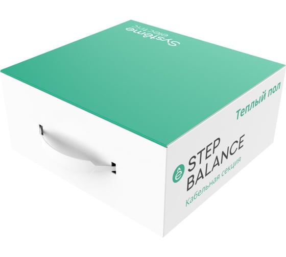 Теплый пол (кабельная секция) Systeme Electric Step Balance, 18 Вт/м, 414 Вт, 23 м SBC018023