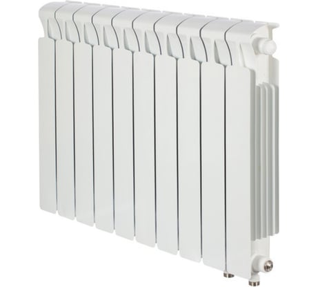 Радиатор биметаллический RIFAR MONOLIT Ventil 300 14 секций, нижн. лев. R-MN-300-14-VL