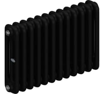 Радиатор трубчатый RIFAR TUBOG 3037 Антрацит 12 секций, бок. TUB 3037-12-AN