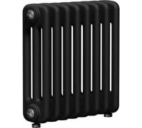 Радиатор трубчатый RIFAR TUBOG 3037 Антрацит 18 секций, боковое подключение TUB 3037-18-AN