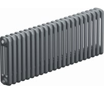 Радиатор трубчатый RIFAR TUBOG 3037 Титан 22 секций, боковое подключение TUB 3037-22-TI