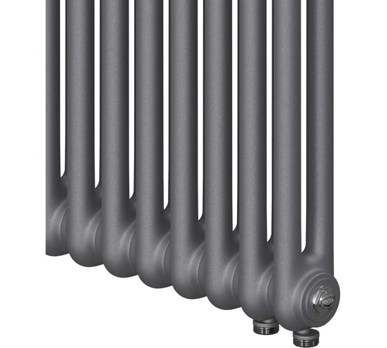 Радиатор трубчатый RIFAR TUBOG Ventil 3037 DV1 Титан 24 секц. нижн. TUB 3037-24-DV1-TI
