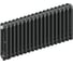 Радиатор трубчатый RIFAR TUBOG Ventil 3037 DV1 Титан 24 секц. нижн. TUB 3037-24-DV1-TI 1