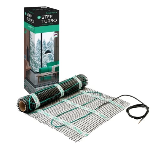 Секция кабельная (теплый пол) Systeme Electric STEP TURBO 20 Вт/м, 1420 Вт, 71 м STC020071