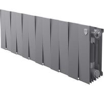 Радиатор биметаллический ROYAL THERMO PianoForte 200 Серебристый - 18 секций НС-1682313