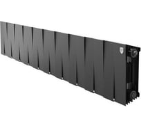 Радиатор биметаллический ROYAL THERMO PianoForte 200 Чёрный - 20 секций НС-1682323