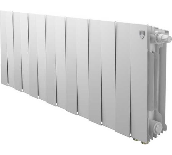 Радиатор биметаллический ROYAL THERMO PianoForte 300 Белый VR80 - 16 секций НС-1682338