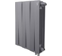 Радиатор биметаллический ROYAL THERMO PianoForte 500 Серебристый VR80 - 6 секц. НС-1682381