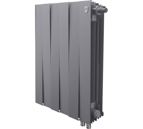 Радиатор биметаллический ROYAL THERMO PianoForte 500 Серебристый VR80 - 6 секц. НС-1682381