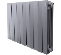 Радиатор биметаллический ROYAL THERMO PianoForte 500 Серебристый - 12 секц. НС-1682374