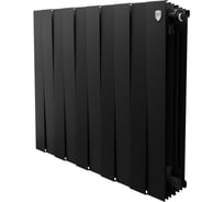 Радиатор биметаллический ROYAL THERMO PianoForte 500 Чёрный - 10 секц. НС-1682383