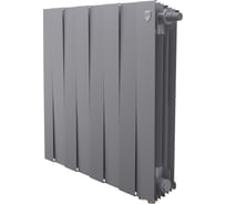 Радиатор биметаллический ROYAL THERMO PianoForte 500 Серебристый VR80 - 8 секц. НС-1682382