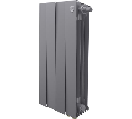 Радиатор биметаллический ROYAL THERMO PianoForte 500 Серебристый VR80 - 4 секц. НС-1682380