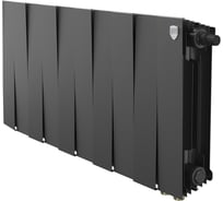 Радиатор биметаллический ROYAL THERMO PianoForte 300 Чёрный VR80 - 10 секц. НС-1682356