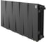 Радиатор биметаллический ROYAL THERMO PianoForte 300 Чёрный VR80 - 10 секц. НС-1682356 1