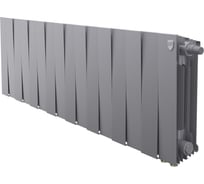 Радиатор биметаллический ROYAL THERMO PianoForte 300 Серебристый VR80 - 16 секц. НС-1682348