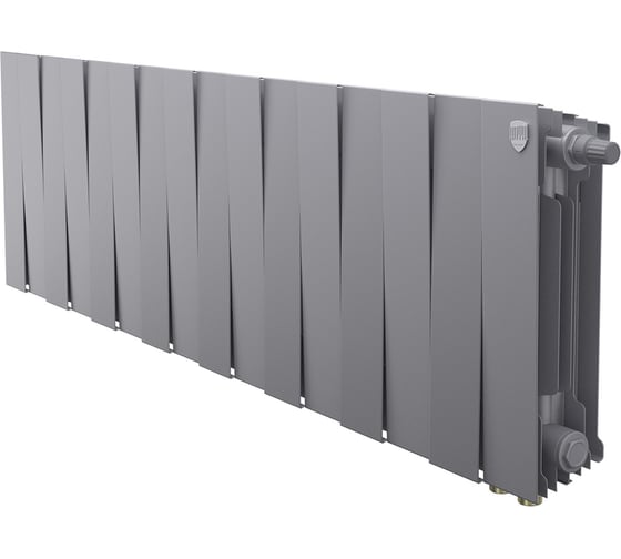 Радиатор биметаллический ROYAL THERMO PianoForte 300 Серебристый VR80 - 16 секц. НС-1682348