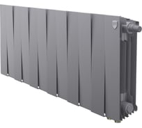 Радиатор биметаллический ROYAL THERMO PianoForte 300 Серебристый VR80 - 12 секц. НС-1682346