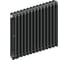 Радиатор трубчатый RIFAR TUBOG Ventil 3057 DV1 Титан 14 секц. нижн. TUB 3057-14-DV1-TI 2