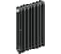 Радиатор трубчатый RIFAR TUBOG Ventil 3057 DV1 Титан 08 секц. нижн. TUB 3057-08-DV1-TI 2