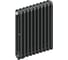 Радиатор трубчатый RIFAR TUBOG Ventil 3057 DV1 Титан 10 секц. нижн. TUB 3057-10-DV1-TI 2
