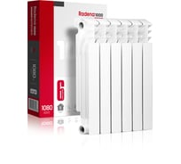 Радиатор биметаллический RADENA CS 1000 500/100 6 секций 009010802-02
