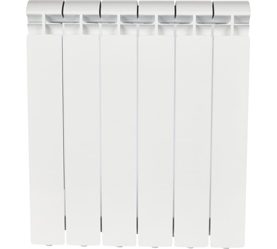 Алюминиевый радиатор STOUT ALPHA 500 6 секций SRA-2310-050006 RG00908P30IQKE