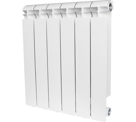 Алюминиевый радиатор STOUT ALPHA 500 8 секций SRA-2310-050008 RG00908P314ADC