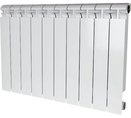 Биметаллический радиатор STOUT ALPHA 500 10 секций SRB-2310-050010 RG00908P3BQ2QB