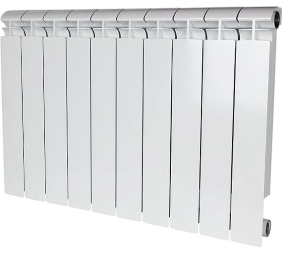 Биметаллический радиатор STOUT ALPHA 500 10 секций SRB-2310-050010 RG00908P3BQ2QB