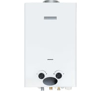 Проточный газовый водонагреватель Genberg 108.01 ЕСО 8 л. Белая 1008