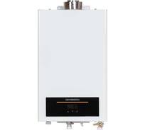 Проточный газовый водонагреватель GENBERG 710.01 Turbo Max 12 л. Белая, труба в комплекте 985