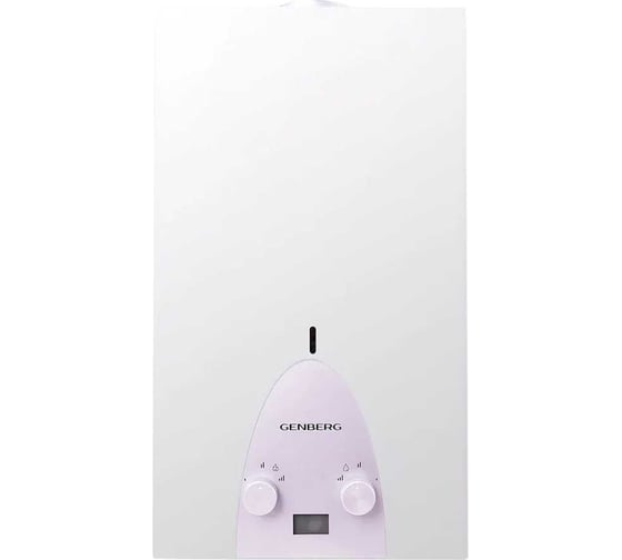 Проточный газовый водонагреватель Genberg 311.01 Люкс 11 л. Белая 512 1