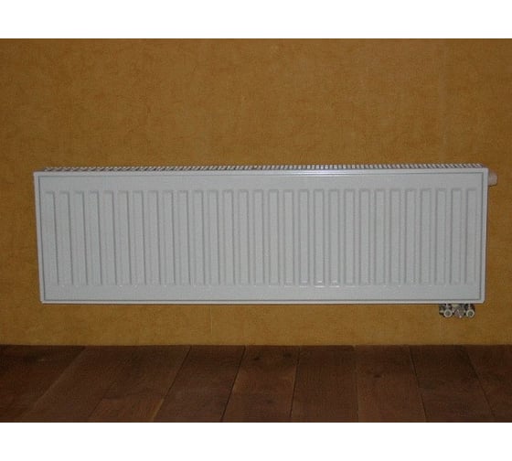 Стальной панельный радиатор Kermi Profil-V FTV 22/300/1400 нижнее подключение белый RAL 9016 FTV220301401R2Y RG008V7E5O9V65