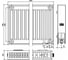 Радиатор Kermi otop FTV 22, 100х300х2000, X2 Inside, R, RAL 9016 белый FTV220302001R2Y 6
