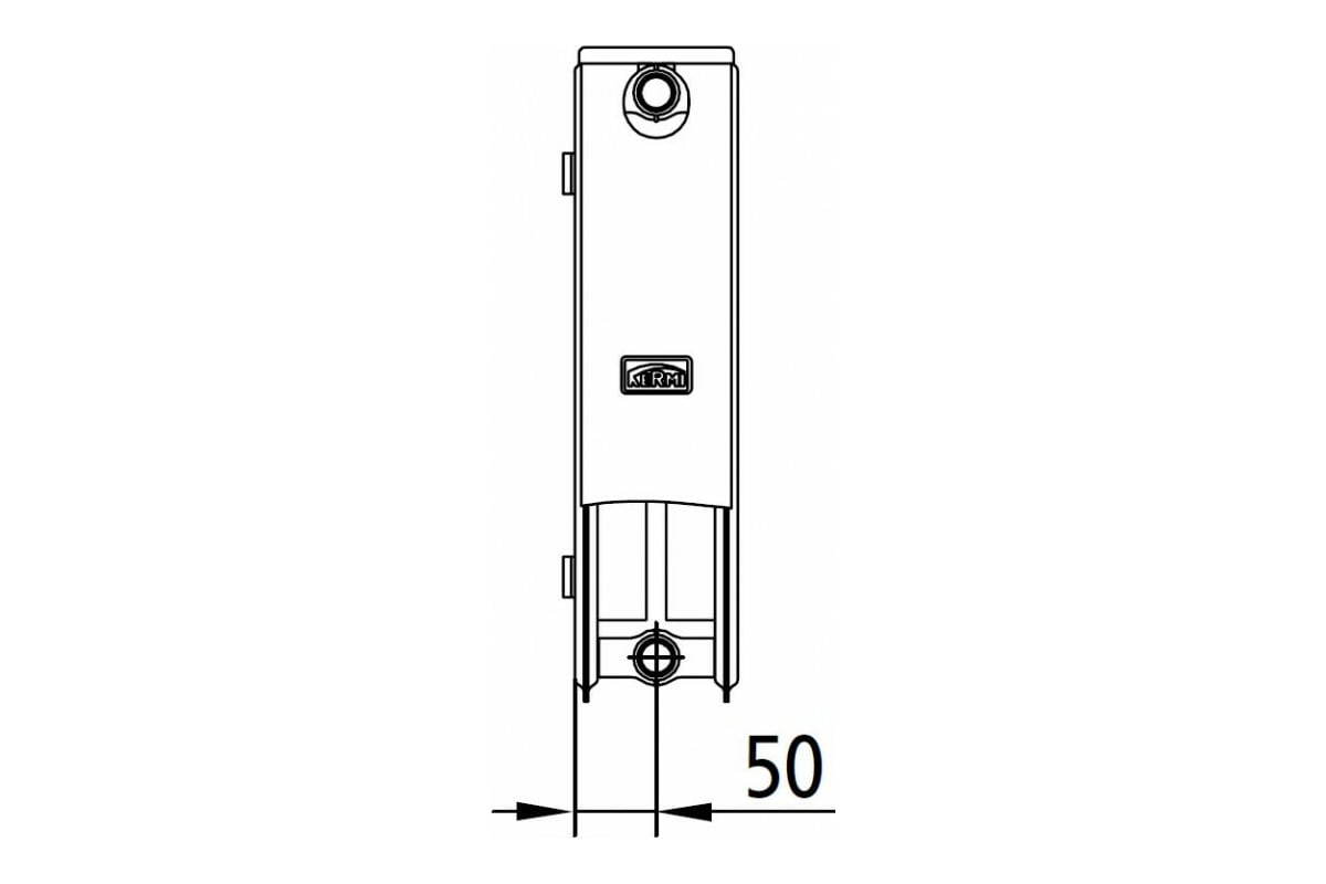 Стальной панельный радиатор Kermi Profil-K FK O 22/500/800 боковое  подключение белый RG008V5K7HCUVE - выгодная цена, отзывы, характеристики,  фото - купить в Москве и РФ