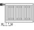 Радиатор Kermi otop FTV 33, 155х300х1200, X2 Inside, R, RAL 9016 белый FTV330301201R2Z 4
