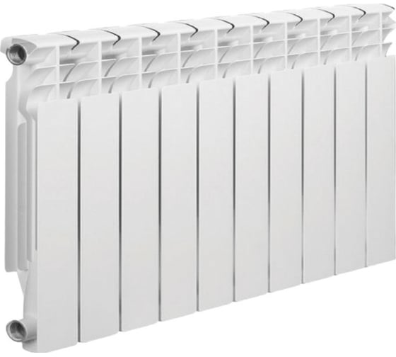 Алюминиевый радиатор отопления Solur PREMIUM 10 секций ALUM10 1