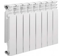 Алюминиевый радиатор отопления Solur PREMIUM 8 секций ALUM08