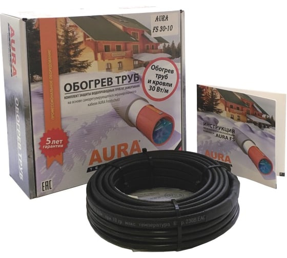 Комплект для обогрева труб Aura FS 30-25 094517 1