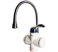 Кран-водонагреватель проточного типа DORON 3000Вт, нагрев.до 60С гофрированный излив HF-007 (1/10) 003420